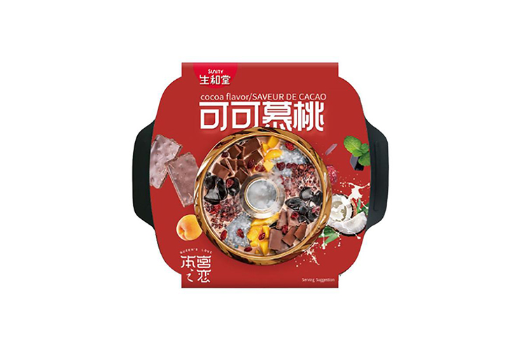 生和堂自热甜品火锅可可慕桃味 565G